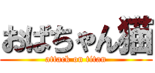 おばちゃん猫 (attack on titan)