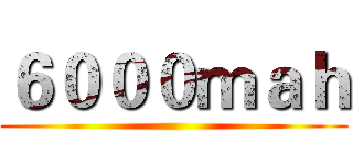 ６０００ｍａｈ ()