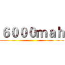 ６０００ｍａｈ ()