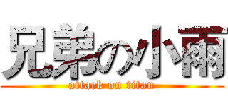 兄弟の小雨 (attack on titan)