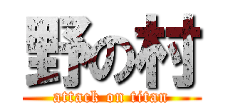 野の村 (attack on titan)