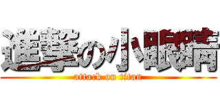 進撃の小眼睛 (attack on titan)