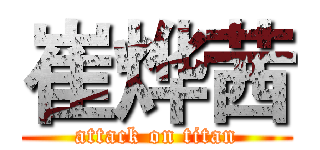 崔烨茜 (attack on titan)
