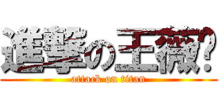 進撃の王薇瑄 (attack on titan)