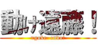 動け遠藤！ (ugoke  endo!)