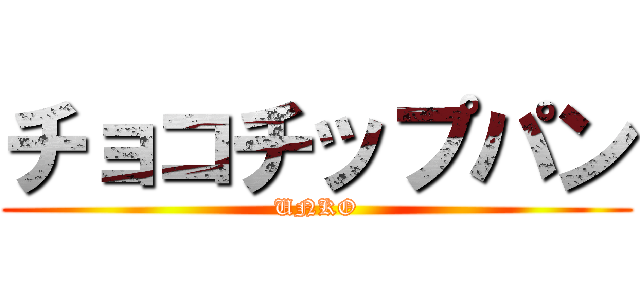 チョコチップパン (UNKO)