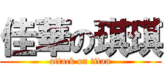 佳華の琪琪 (attack on titan)