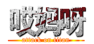 哎妈呀 (attack on titan)