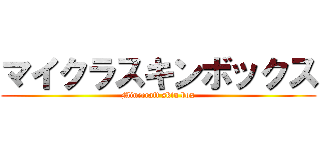 マイクラスキンボックス (Minecraft skin box)