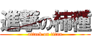 進撃の柿種 (attack on titan)