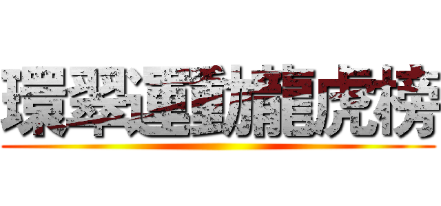 環翠運動龍虎榜 ()