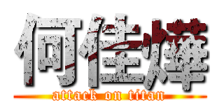 何佳燁 (attack on titan)