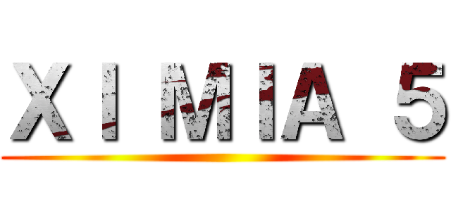 ＸＩ ＭＩＡ ５ ()