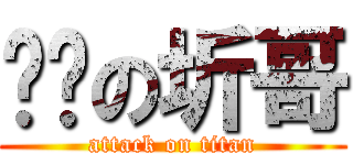 进击の圻哥 (attack on titan)