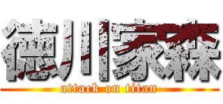 徳川家森 (attack on titan)