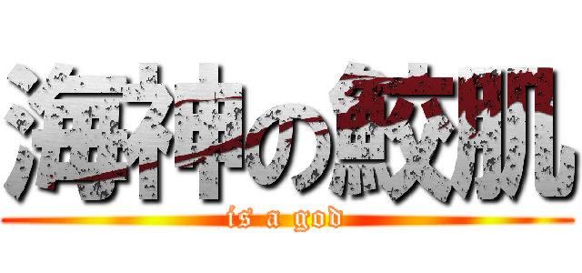 海神の鮫肌 (is a god)