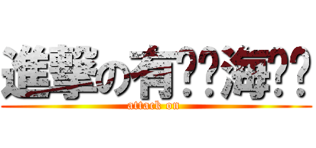 進撃の有问题海贼团 (attack on )