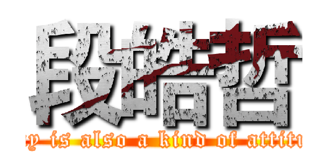 段皓哲 (Play is also a kind of attitude)