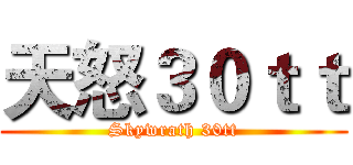 天怒３０ｔｔ (Skywrath 30tt)