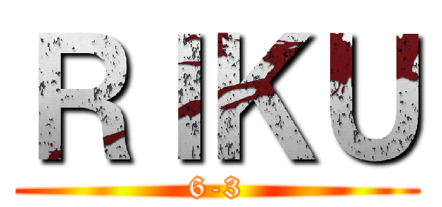 ＲＩＫＵ (6-3)