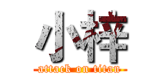 小梓 (attack on titan)