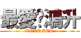 最愛黃鴻升 (LOVE AES)