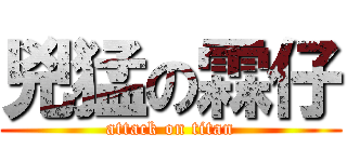 兇猛の霖仔 (attack on titan)