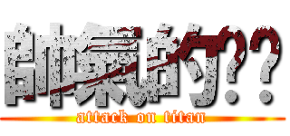 帥氣的ㄓㄓ (attack on titan)