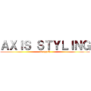 ＡＸＩＳ ＳＴＹＬＩＮＧ (fit-typeR)