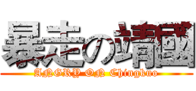 暴走の靖國 (ANGRY ON Chingkuo)