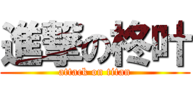 進撃の柊叶 (attack on titan)