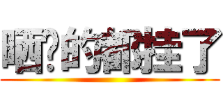 晒盘的都挂了 ()