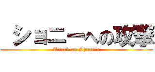  ショニーへの攻撃 (Attack on Shonnie)