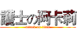 護士の阿卡莉 (attack on titan)