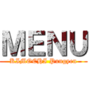 ＭＥＮＵ (KIMOCHI Pungyen)