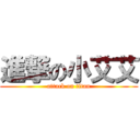 進撃の小艾艾 (attack on titan)