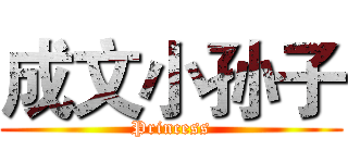 成文小孙子 (Princess)