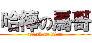 哈棒の馬哥 (attack on titan)