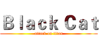 Ｂｌａｃｋ Ｃａｔ (attack on titan)