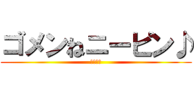 ゴメンねニーピン♪ (ニーピン)