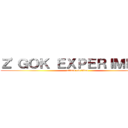 Ｚ\'ＧＯＫ ＥＸＰＥＲＩＭＥＮＴ (attack on titan)