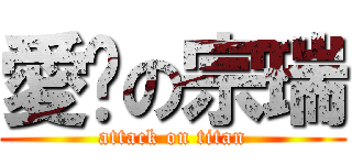 愛你の宗瑞 (attack on titan)