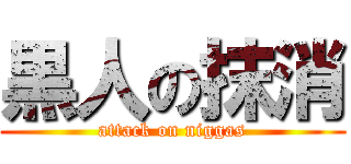 黒人の抹消 (attack on niggas)